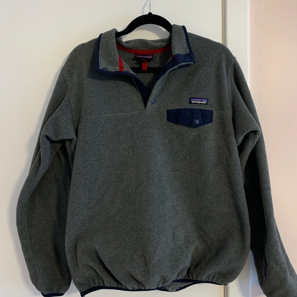 Patagonia men’s synchilla snap-T fleece pullover